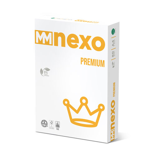 Папір офісний А4, 80 г/м2, 500 арк, MM NEXO PREMIUM